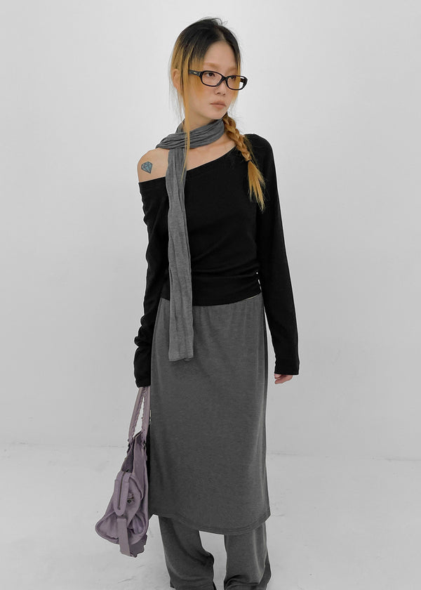 Elion Slit Skirt Pants