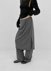 Elion Slit Skirt Pants