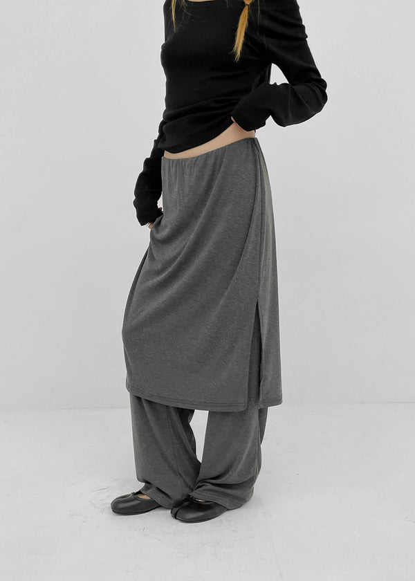 Elion Slit Skirt Pants