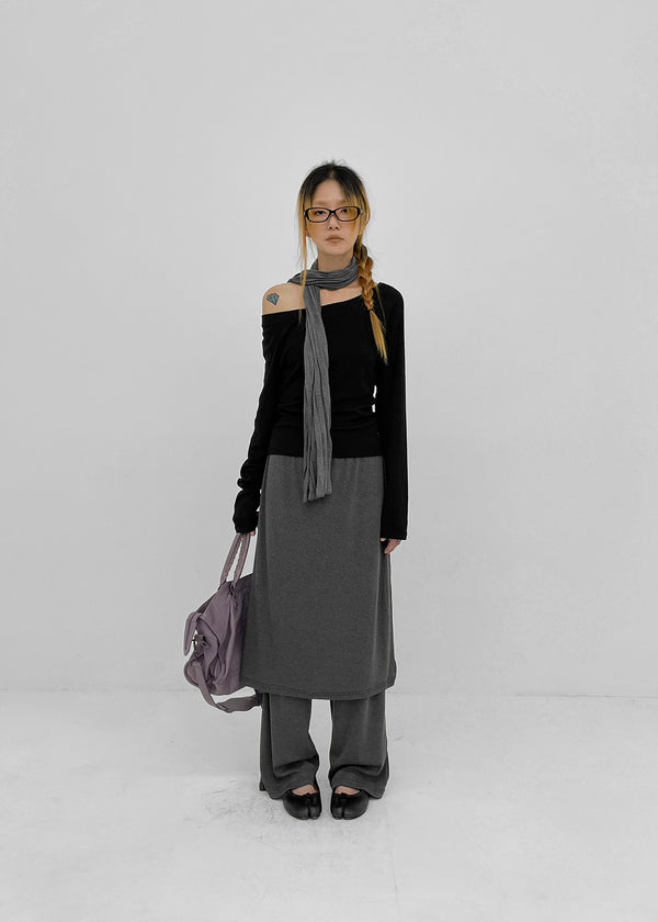 Elion Slit Skirt Pants