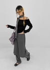 Elion Slit Skirt Pants