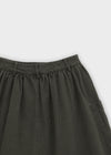 Moard Washed Cargo Flare Midi Skirt