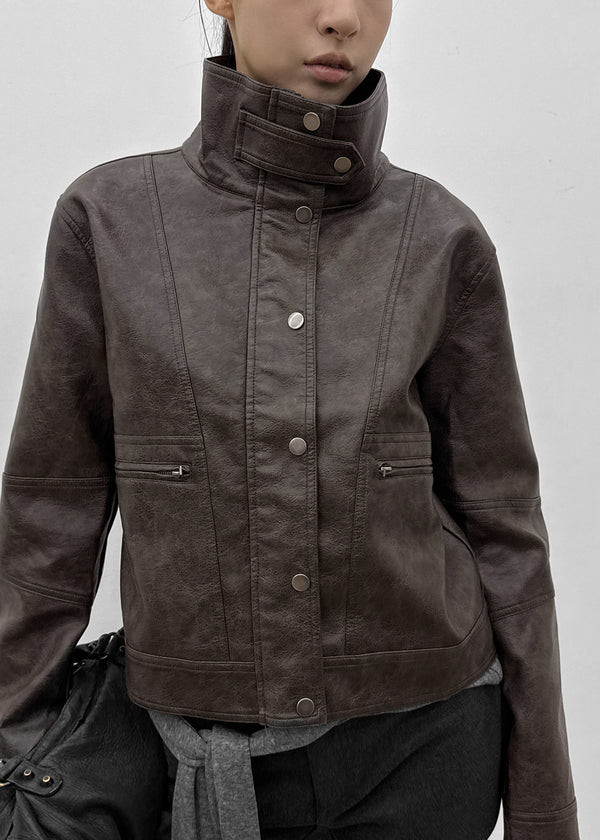 [MADE] Dane Leather Jacket