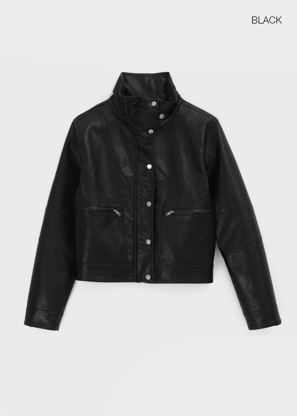 [MADE] Dane Leather Jacket