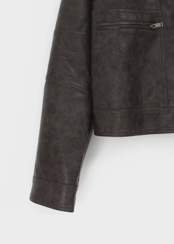 [MADE] Dane Leather Jacket