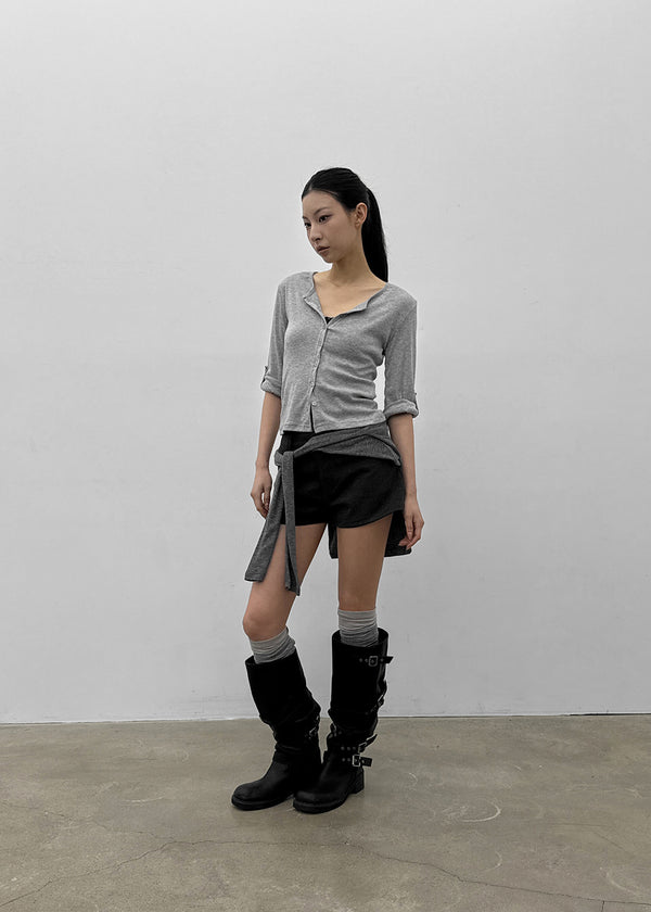 Defy Roll-up 3/4 Sleeve Cardigan