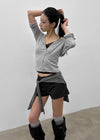 Defy Roll-up 3/4 Sleeve Cardigan