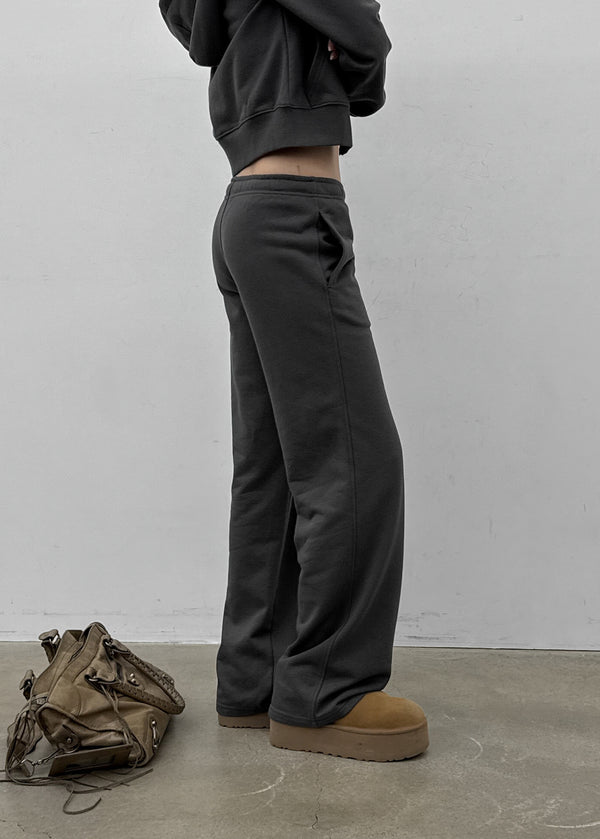 [MADE] Bound Low-Waist Elastic Pants (Available as a set)