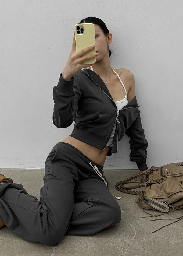 [MADE] Bound Two-Way Zip-Up Hoodie (Available as a