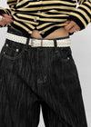 Melaf Sear cable leather belt