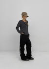 Seah Cable Wool Knit Cardigan