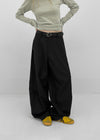 (UNISEX) Tenum Back Pocket Balloon Wide Slacks