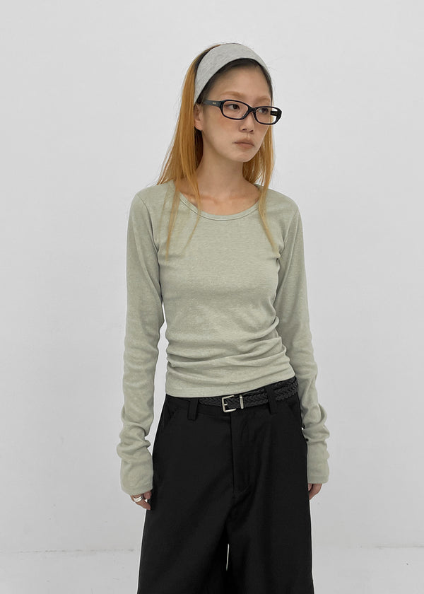 Teera Round Long Sleeve Tee