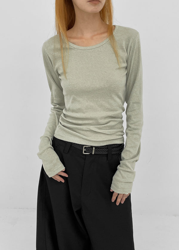 Teera Round Long Sleeve Tee
