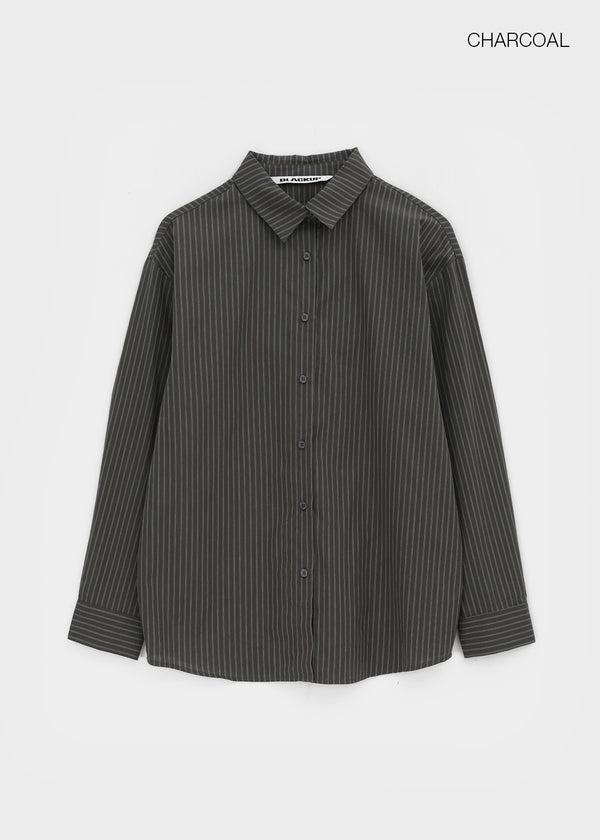 [MADE] Bema Striped Oversized Shirt