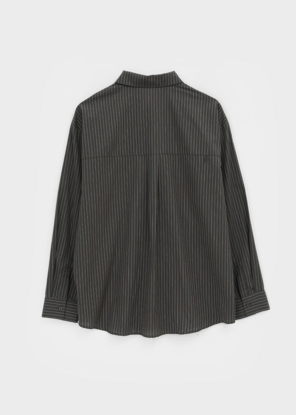 [MADE] Bema Striped Oversized Shirt