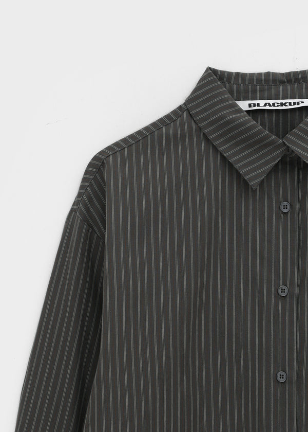 [MADE] Bema Striped Oversized Shirt