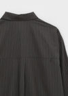 [MADE] Bema Striped Oversized Shirt