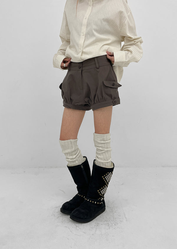 Cerea banding balloon shorts