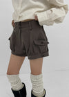 Cerea banding balloon shorts