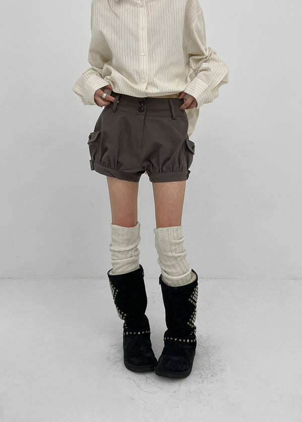 Cerea banding balloon shorts