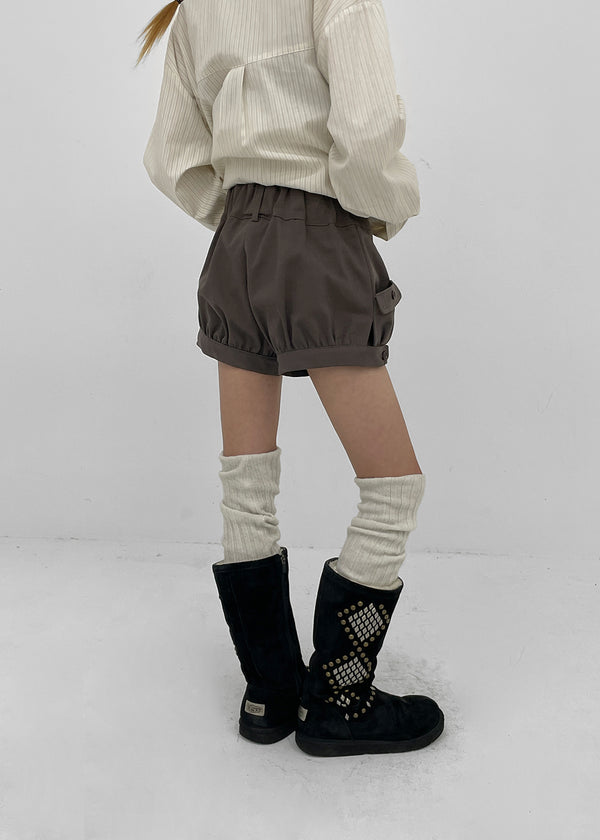 Cerea banding balloon shorts
