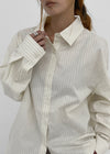 [MADE] Bema Striped Oversized Shirt