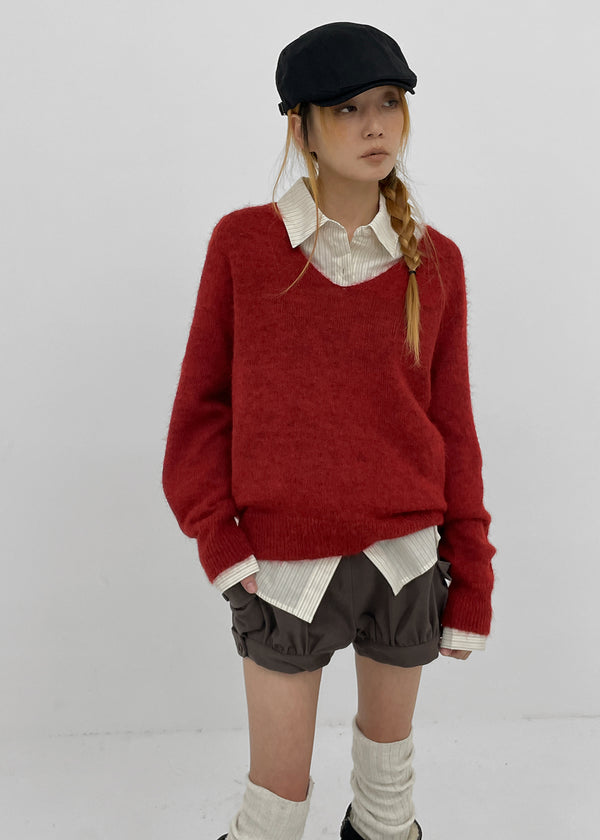 [MADE] Bema Striped Oversized Shirt