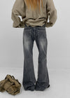 Shop Damaged Bootcut Denim Pants