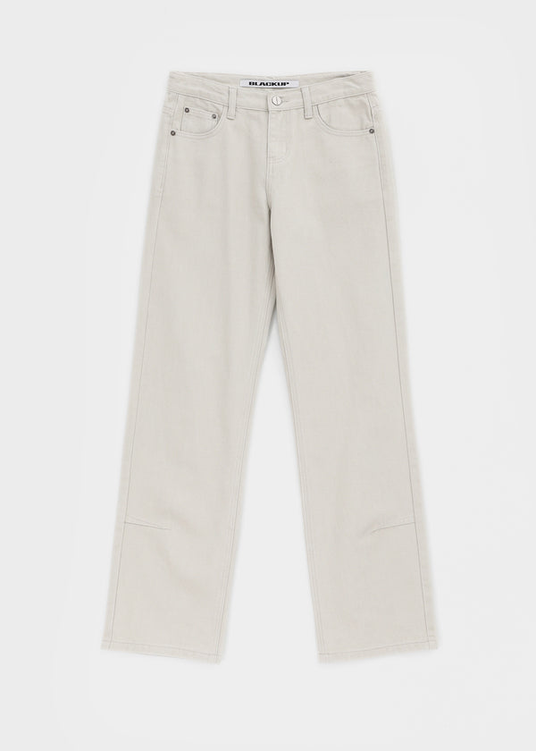 [MADE] Bmel Low-waisted Straight Cotton Pants