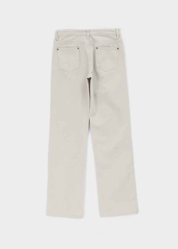 [MADE] Bmel Low-waisted Straight Cotton Pants