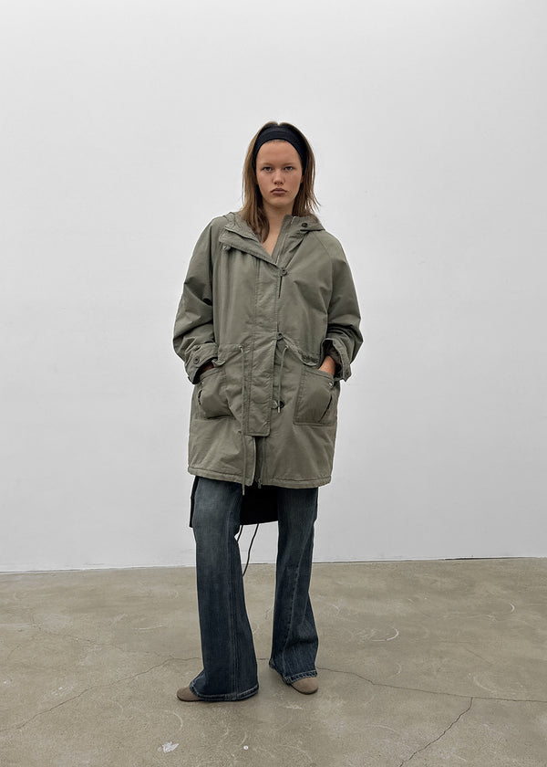 [MADE] Cro Bouclein Hooded Field Jacket