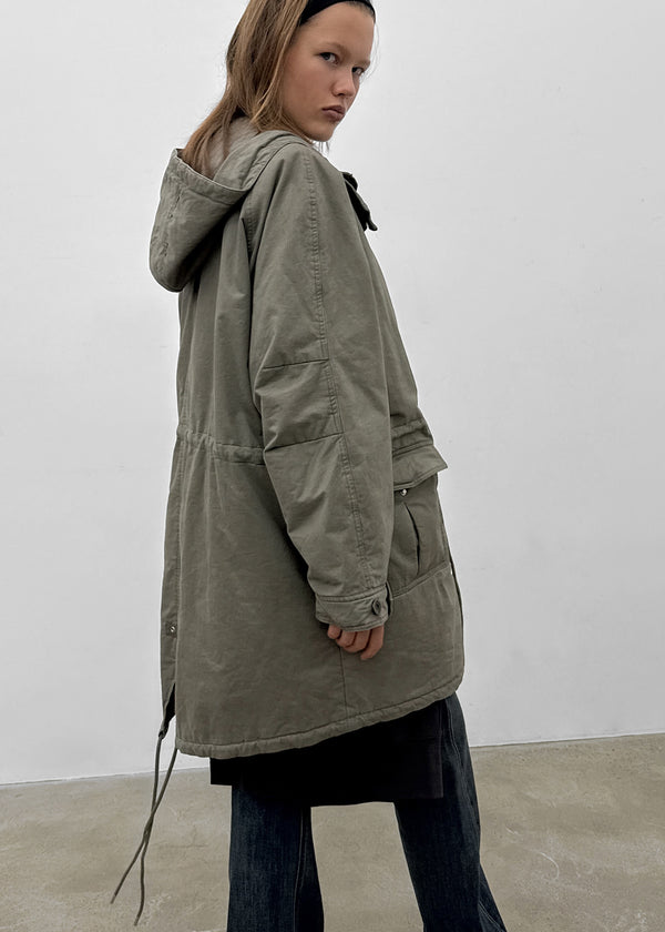 [MADE] Cro Bouclein Hooded Field Jacket