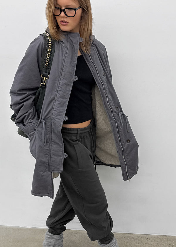 [MADE] Cro Bouclein Hooded Field Jacket