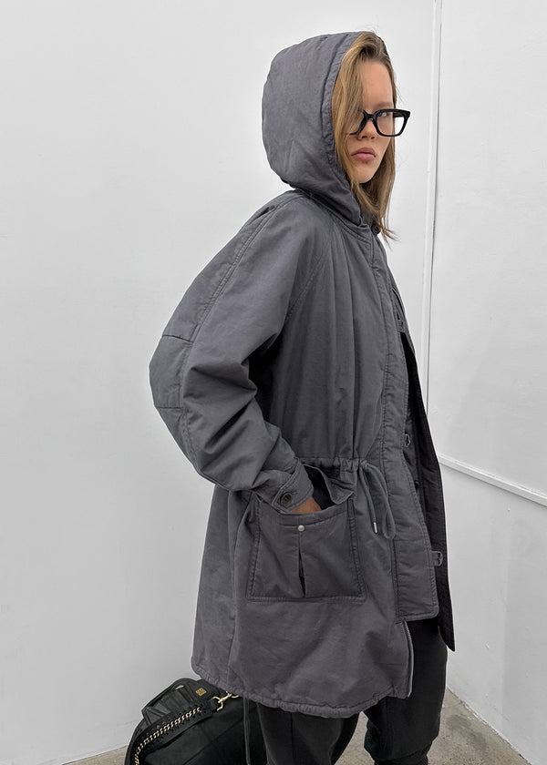 [MADE] Cro Bouclein Hooded Field Jacket