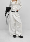 Melaf Sear cable leather belt