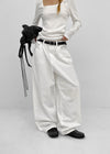 Ciel Bijou Wide Cotton Pants