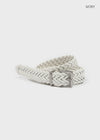 Melaf Sear cable leather belt