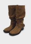 [MADE] Toruno Wrinkle Suede Mid-calf Boots