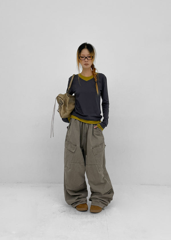 Berndt Banding Wide Cargo Pants