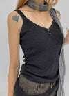 Lue Wool Knit SET - Cardigan, Sleeveless