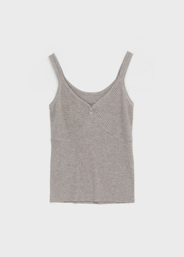 Lue Wool Knit SET - Cardigan, Sleeveless