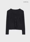 Lue Wool Knit SET - Cardigan, Sleeveless