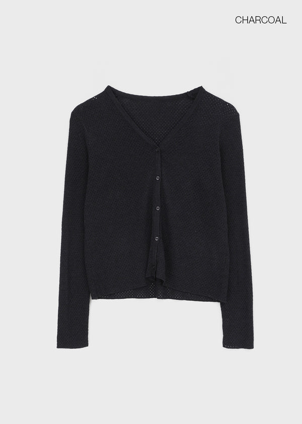Lue Wool Knit SET - Cardigan, Sleeveless