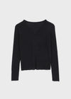 Lue Wool Knit SET - Cardigan, Sleeveless