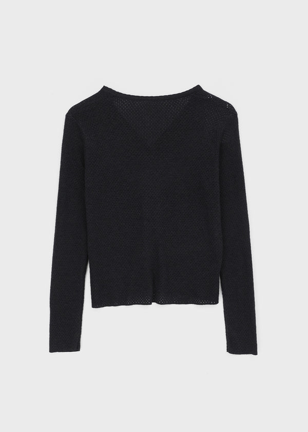 Lue Wool Knit SET - Cardigan, Sleeveless