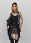 Bellati Studded Washed Shorts