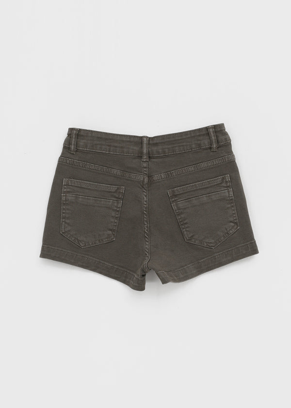 Bellati Studded Washed Shorts