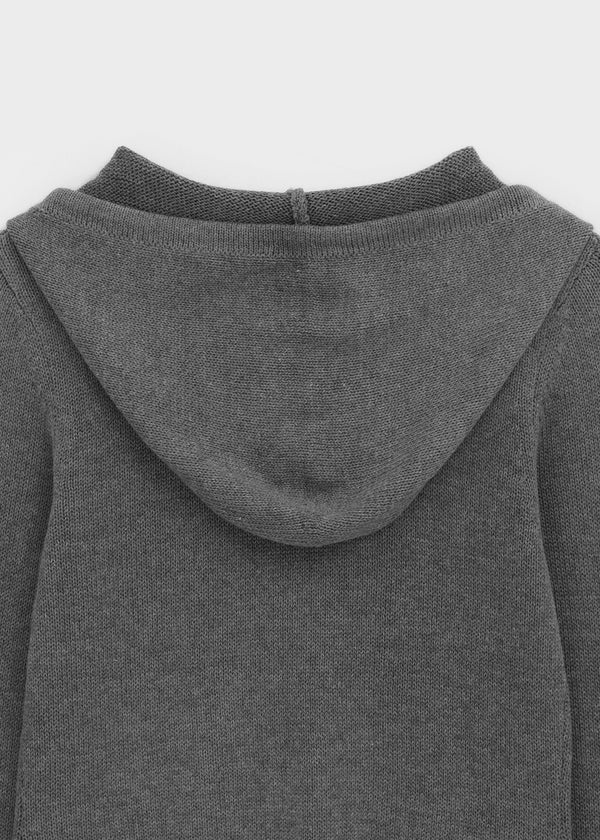 [MADE] Kurone Hooded Knit Zip-up