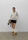 Harash banding knit shorts